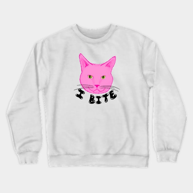 I bite Crewneck Sweatshirt by hgrasel